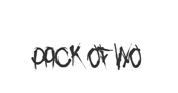Pack of Wolves font thumb